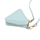 Triangle lipstick bag simple and exquisite travel portable mini coin purse dirt-resistant PU storage bag customized